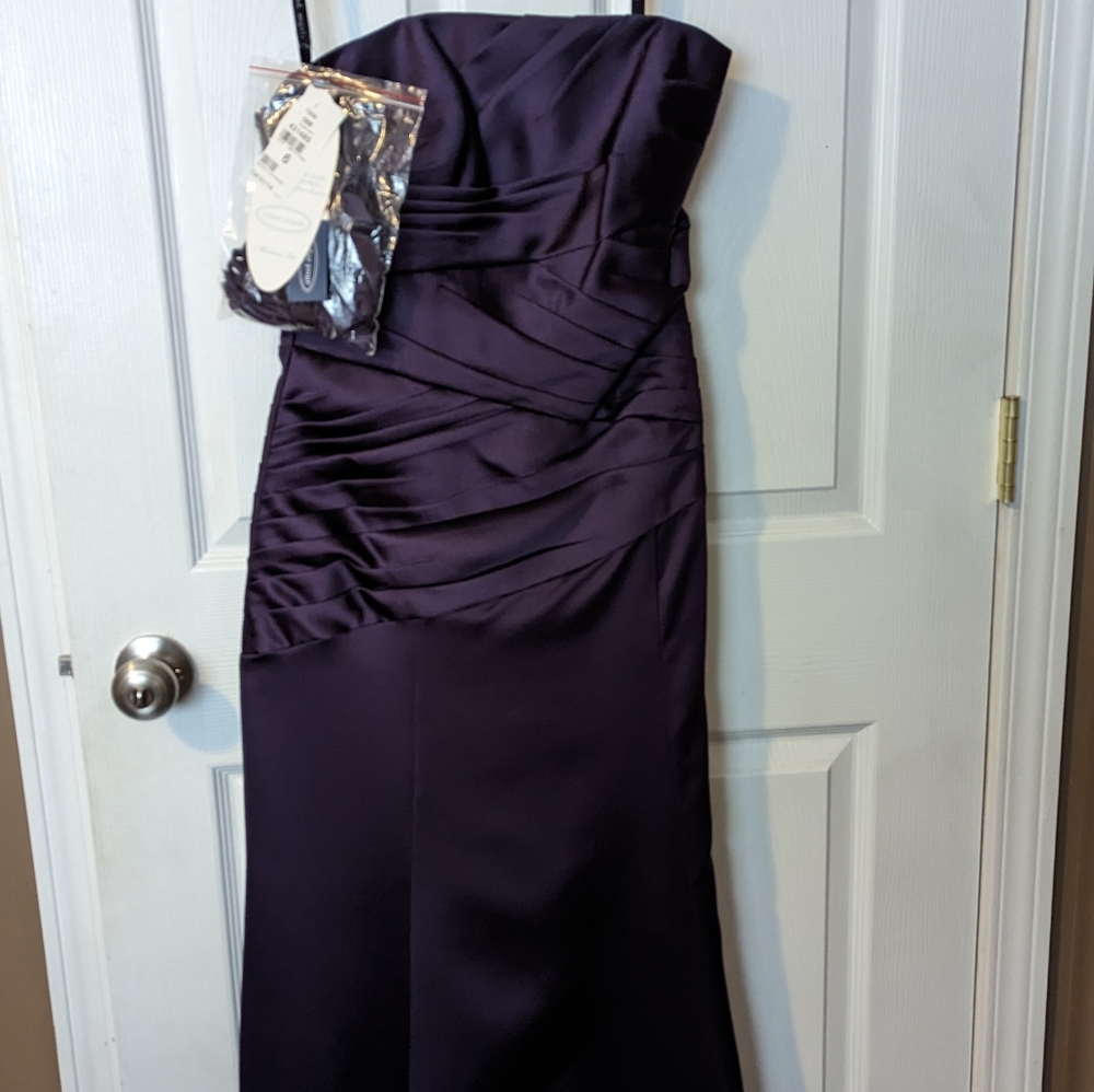 Floor length. Alfred Angelo formal dress